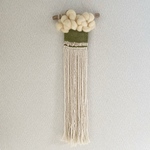 weaving tapestry green 