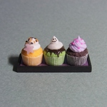 ハロウィンのカップケーキセット（Ｆ） 【ミニチュア】