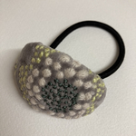 ミナペルホネン　ヘアゴム　handmade chum グレー