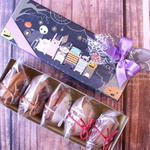 プレゼントに☆数量限定☆ハロウィンBOX☆季節のケーキ3種5個入り☆マロン・レモン・りんご