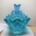 ハンドメイドレジン　星空小物入れ　蓋つき