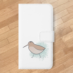 ヤマシギさんスマホケース 手帳型 鳥 iPhoneXR  iPhone 11 iPhone12