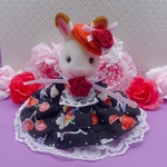 ♡シルバニアファミリー 女の子サイズ ハンドメイド服♡