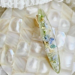 抹茶♡*゜レジン ヘアクリップ ヘアピン