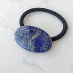 ラピスラズリのヘアゴム