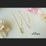 イニシャルアメリカンピアス✩︎no.