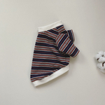 犬服*ヴィンテージライクな長袖Tシャツ*ネイビー