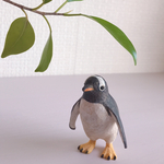 ジェンツーペンギン　　　　　　　　　　【ペンギン】【木彫り】【彫刻】【ジェンツーペンギン】