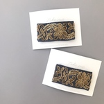 ＼ラスト1点／【インド刺繍リボンのパッチンピン】no.2