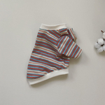 犬服*ヴィンテージライクな長袖Tシャツ*ベージュ