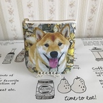 ポーチ　柴犬ちゃん1