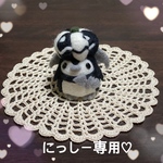 ペンギンちゃん(`･ ･´)モノクロ