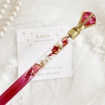 名入れ可能♡薔薇【ハーバリウムシャープペン 】 バラ プレゼント