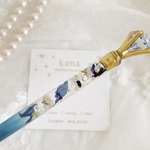 ディープブルー【ハーバリウムシャープペン 】 紫陽花 プレゼント