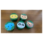 手作りおもちゃ♬動物さんのコロコロおもちゃ