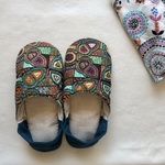南米の風コットン okaeri！ふわふわルームシューズ ・Mola
