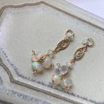 プレシャスオパール ピアス/イヤリングチャーム 14kgf 