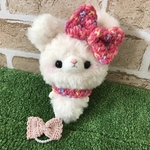 大きいリボンが似合ううさぎちゃん