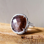 サンストーン リング ＊ Black Sunstone Ring