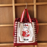 おすましルミちゃんとお人形の持ち手付き巾着