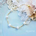 fleurpearl 淡水パールブレスレット