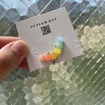再販⭐︎レインボードロップのイヤーカフ（片耳）