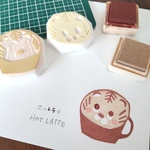 【2022 寅年】ホットラテはんこ