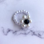 Flower pearl series パールリング