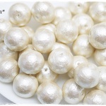 【再再・・・・・販】　コットンパール10㎜（キスカ）　両穴貫通タイプ　１０ｍｍ