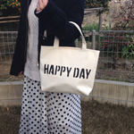 HAPPYDAY トートバッグ Mサイズ 受注製作