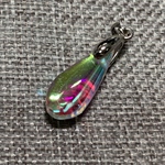 虹のしずく夕虹 パープルライトグリーン　ペンダントトップ VD-555