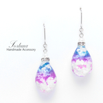 雫空~silver~(624) ピアス/イヤリング/ノンホールピアス/樹脂ピアス