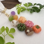 秋の和菓子のキーホルダー