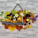 ハロウィンドアプレート　ハロウィンパーティ行き