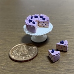 ミニチュアブルーベリーケーキ