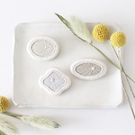 【再販2】tsubu to sen brooch ( 刺繍ブローチ 刺繍 )