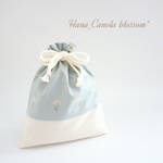 【 人気作品*｡ﾟꕤ 】 『 mini flower 』 ＊ 給食袋 ＊ 入園グッズ 入学グッズ ＊ 女の子