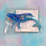 ザトウクジラのヘアクリップ 
