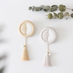 [受注制作] maru brooch ◯ ( 刺繍ブローチ )