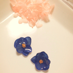 あじさいのひとひらピアス