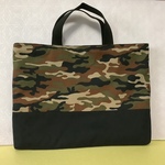 【送料込み】レッスンバッグ迷彩(黒)