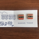 電車のピアス☆ とざんでんしゃ