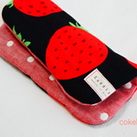 ⭐︎ 限定１点 いちご🍓 ふわっふわの8重ガーゼ ハンカチ 20cm ⭐︎