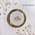 押し花　スマホリング　ハンドメイド　99