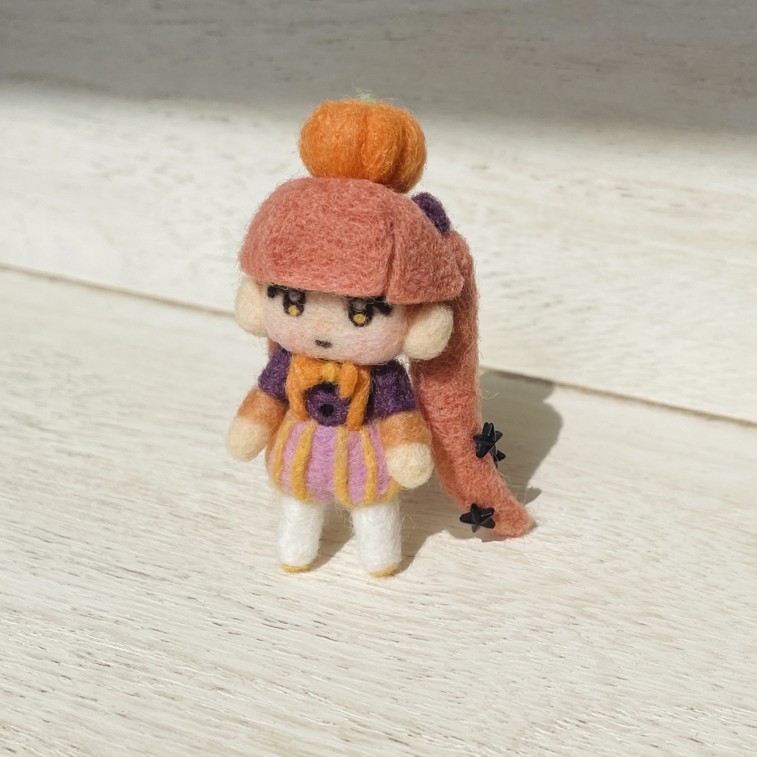 髪の毛 フェルトの人気通販 Minne 日本最大級のハンドメイド 手作り通販サイト