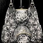 ☆★がま口バッグ（L）mystical 3点セット