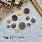 12個入り　ヴィンテージボタン　バラバラアソート