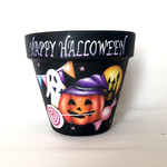 期間限定　ハロウィンリメイク鉢　5号鉢