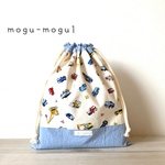 お着替え袋🚌　31×36  入園入学準備