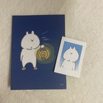 ランプを持つあごうさぎ